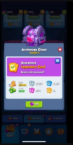 Archmage's Chest: