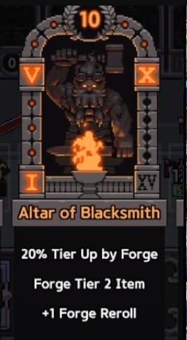 blacksmith altar