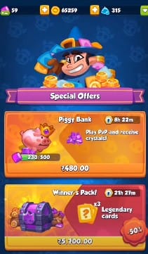 special offers