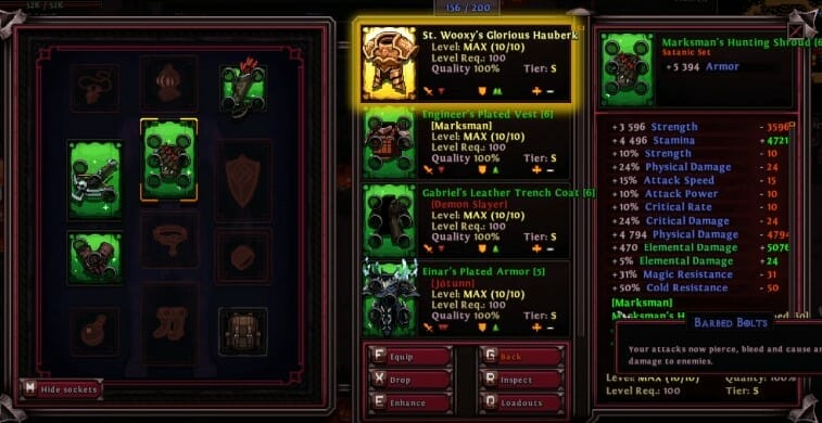 marksman set in Hero Siege