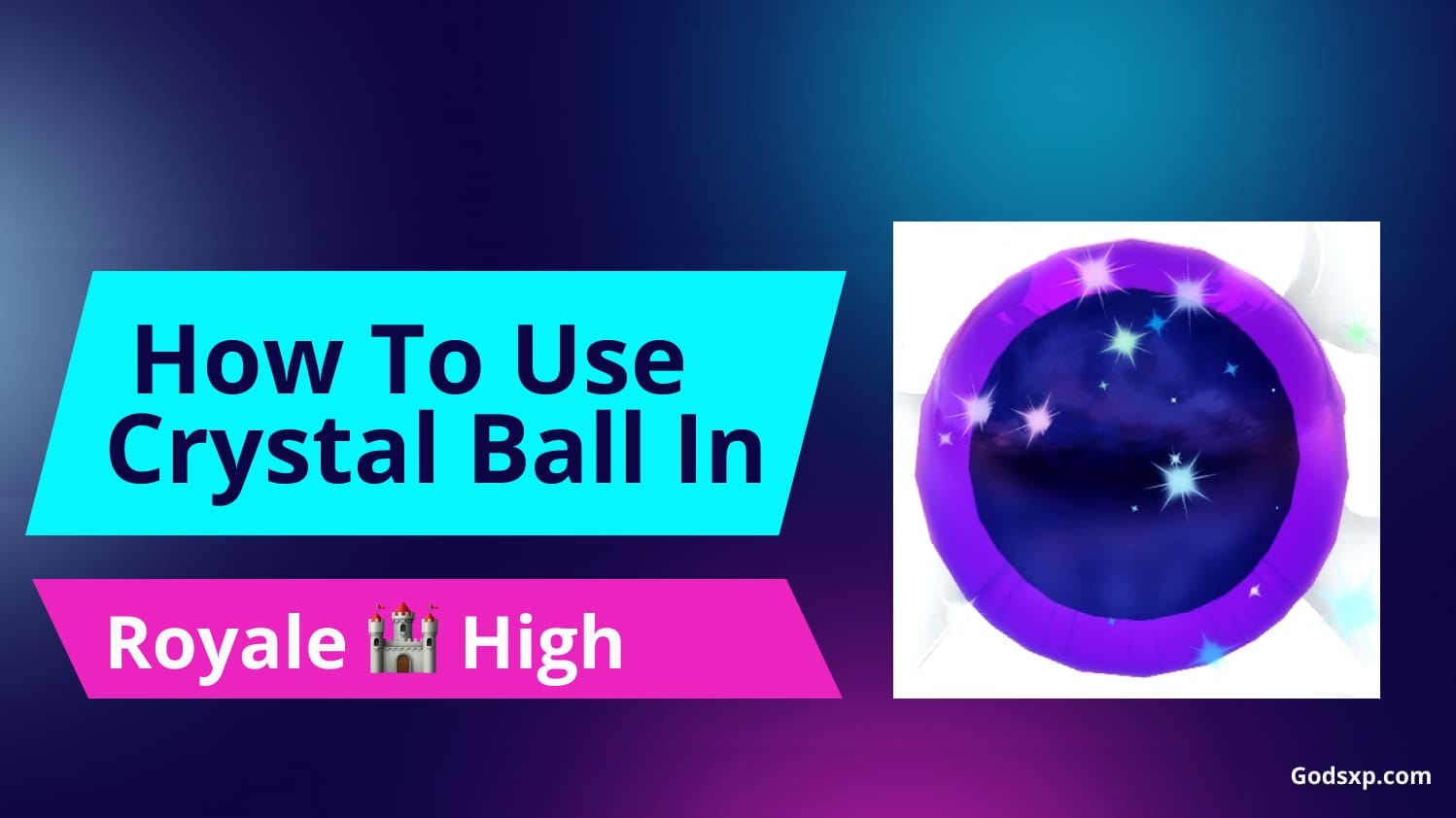How To Use Crystal Ball In Royale High
