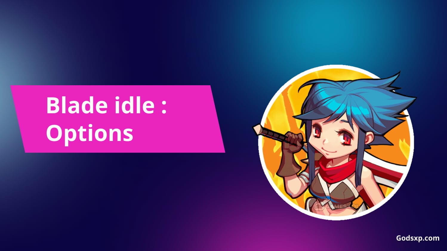 Blade Idle Options (God & Heaven Equipment) 2024